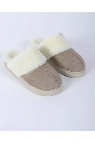 Chirpy Papuci de casă cu blană pentru femei - VERA