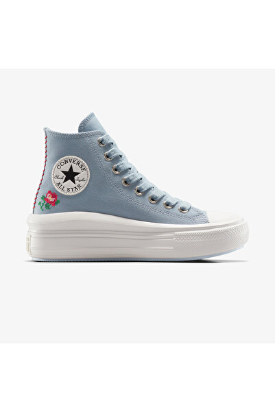 Converse Converse Chuck Taylor All Star Motion Rose Kadın Mavi Platform Sneaker