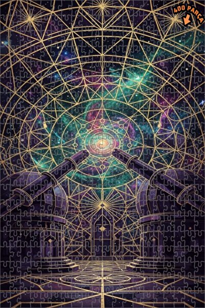 Teona Ahşap لغز خشبي بإطار مزدوج الطبقات من يونيفرسال ديسكفري 400 قطعة 35x35