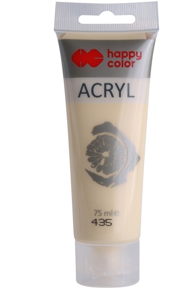 HAPPY COLOR Culoare acrilica 75ml, fildes,