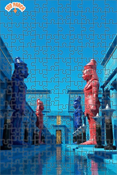 Teona Ahşap لغز خشبي بمظهر لوحة زيتية لألهة مصر الغامضة 150 قطعة 20×30