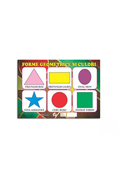 Arhi Design Geometric Shapes A4 Sheet