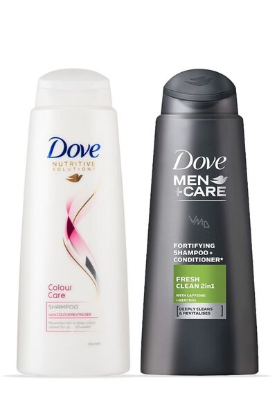 Dove Shampoo 400ML MEN CLEAN FRESH + COLOUR CARE IMP.