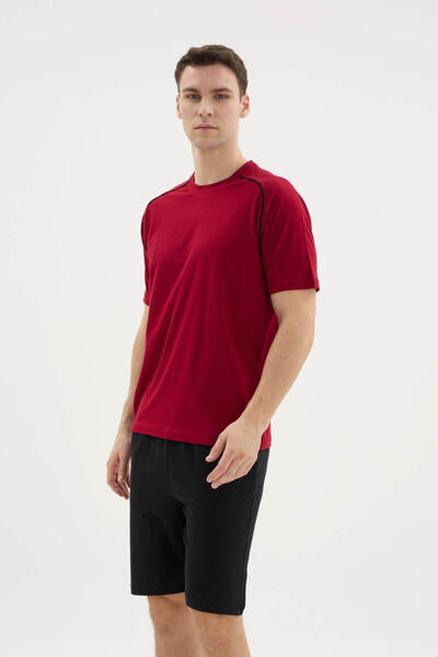 KLY 100% памук Нов сезон Мъжки велосипедни шорти с висока яка за лятото