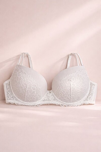 SCM LINGERIE Padded lace bra