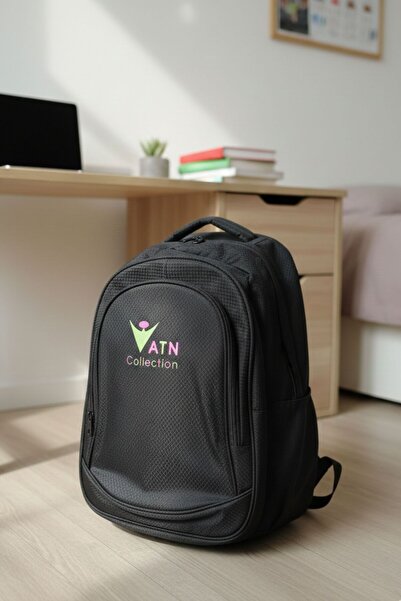 AryaSanatKırtasiye Unisex Siyah Okul Çantası - Ortopedik Sırt Desteği & Geniş...