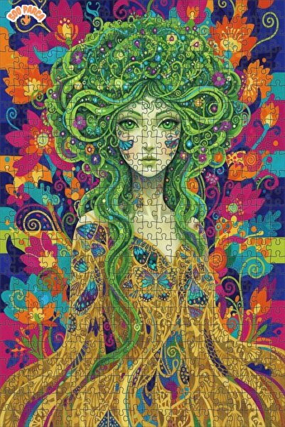 Teona Ahşap لغز خشبي بإطار مزدوج الطبقات من جرين نيتشر مكون من 500 قطعة 50x30