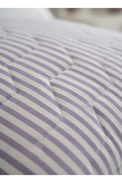 babadağ kolleksiyon Pillowcase Quilted Colorful Striped 50X70 Fluffy