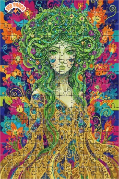 Teona Ahşap لغز خشبي بإطار مزدوج الطبقات من جرين نيتشر مكون من 150 قطعة 20x30