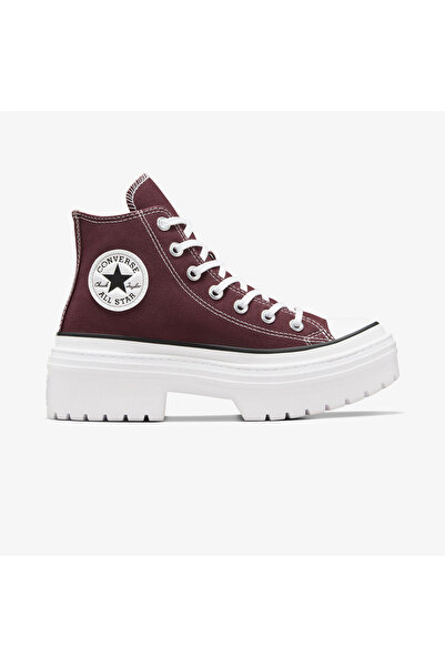 Converse Converse Chuck Taylor All Star Lugged Heel Unisex Bordo Platform Sne...
