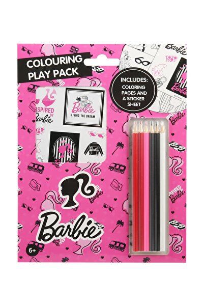 Barbie Lisanslı Kızlar Dünyası Koleksiyonu Boyama Seti