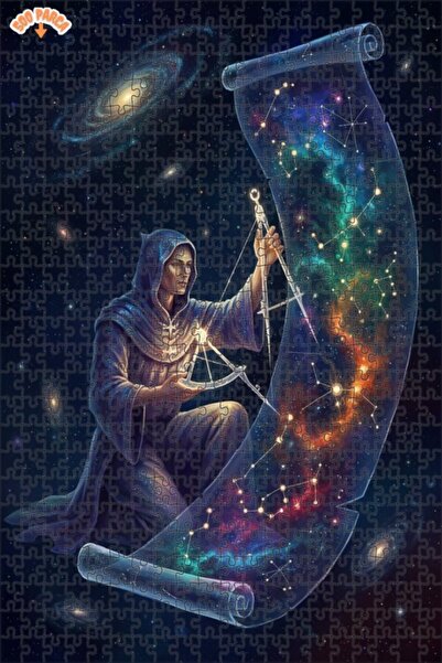 Teona Ahşap لغز خشبي بإطار مزدوج الطبقات من كوزميك بيلج 500 قطعة 50x30