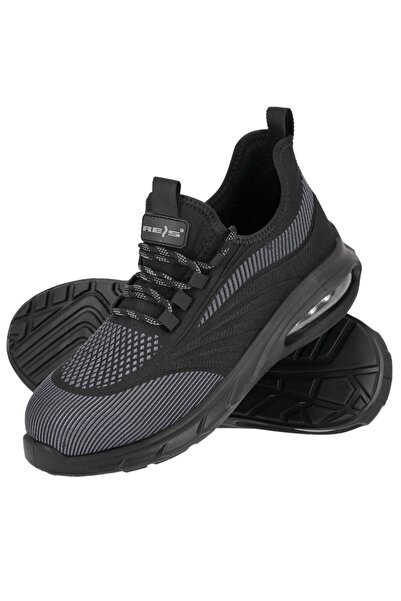 Reis BRWAVE S1 PL SR FO safety shoes with metal toe cap, Kevlar insert and ai...