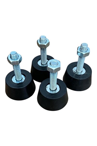 LICCIA M10 Kauçuk Tabanlı Çap 50 mm AYAK MAKİNA AYAĞI 4 ADET