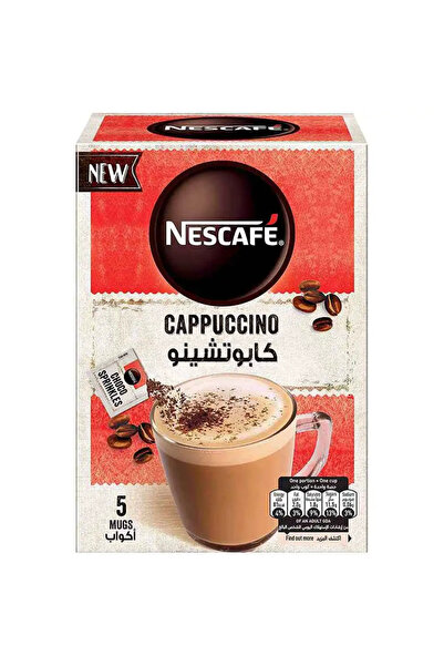 Nescafe مزيج قهوة كابتشينو رغوي مع رشات الشوكولاتة 19.3 غرام (5 أكياس)