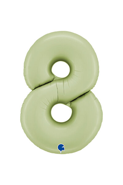 grabo بالون رقائقي على شكل أرقام باللون الأخضر الزيتوني مقاس 26 بوصة (66 سم) ...