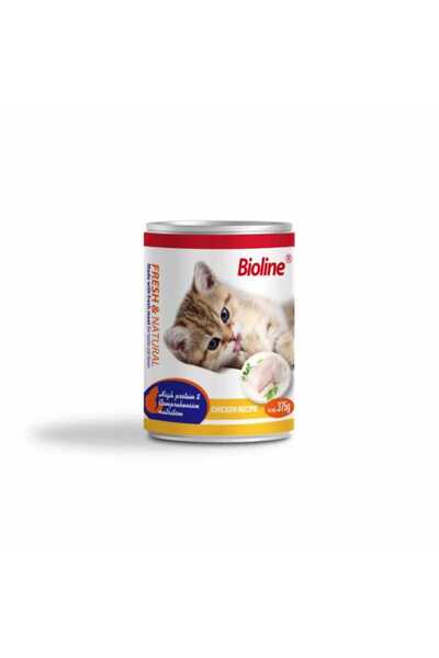 Bioline Canned Cat Food Chicken 375gm