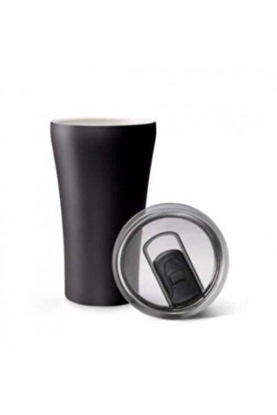 Tripy Black Rough Ceramic Cup 350 ml