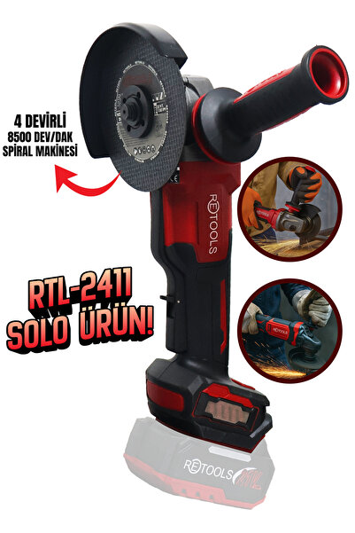 RETOOLS BORDO 125 MM SPİRAL KAFA