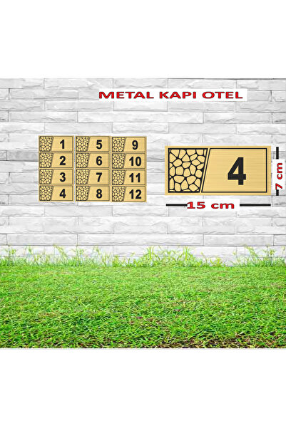 sıradışıhediyem رقم باب الفندق من 1 إلى 12، رقم الطابق، رقم الطاولة، مع شريط ...