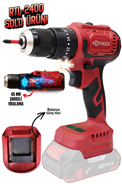 RETOOLS BORDO 40 NM VİDALAMA KAFA