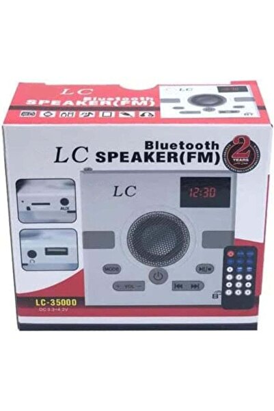 LC Portable Bluetooth Speaker With FM Radio
