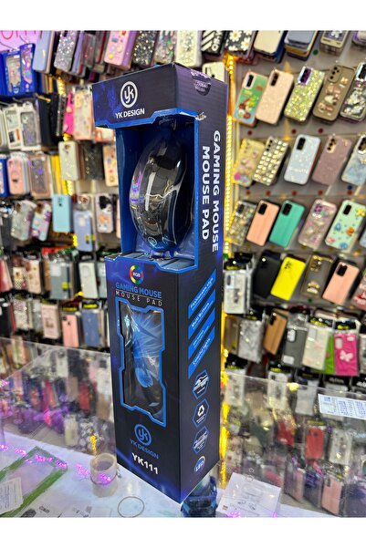 YK Design Oyuncu Mause ve Mausepad