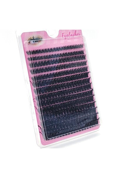 Choice3 MIX 80D MJ 640pcs 30D/40D/50D/60D Individual Lashes Book Clusters Ext...