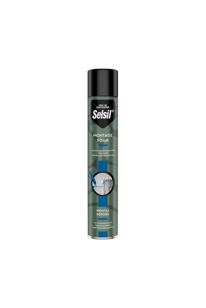 Selsil Poliüretan Yüksek Kalite Montaj Köpüğü 750ml 600gr
