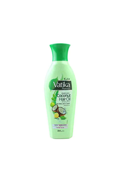 Vatika Naturals Coconut Hair Oil with Henna Amla and Lemon for Nourishment- 2...