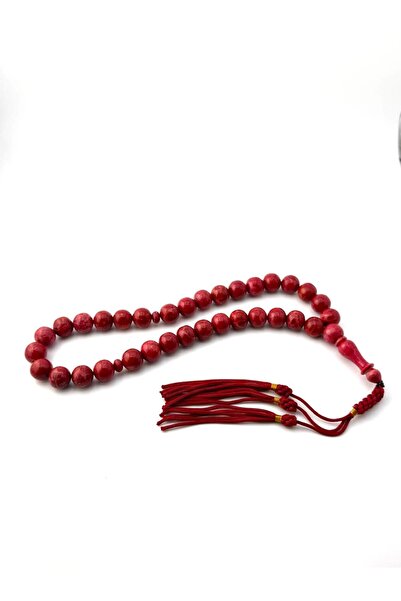 221331 A unique rosary made from natural red coral