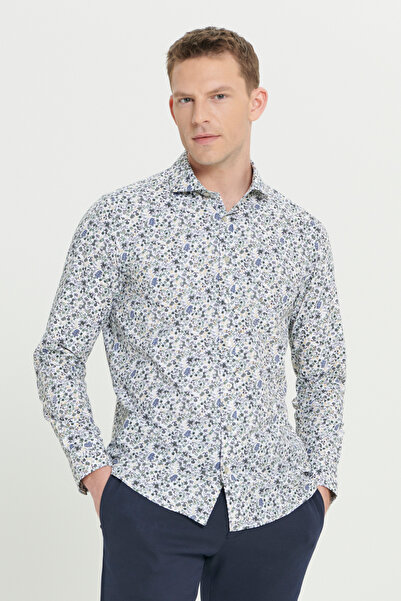 AC&Co / Altınyıldız Classics Men's White-Green