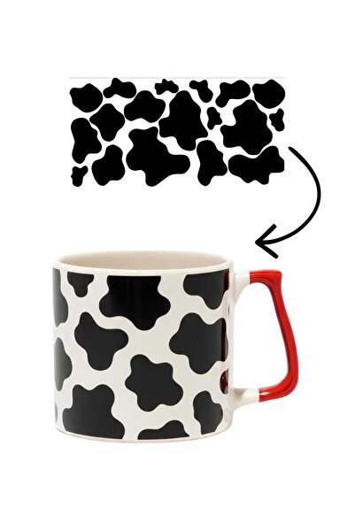 baskigo.com كوب فاخر بنمط دالماشيا - كوب سيراميك هدية