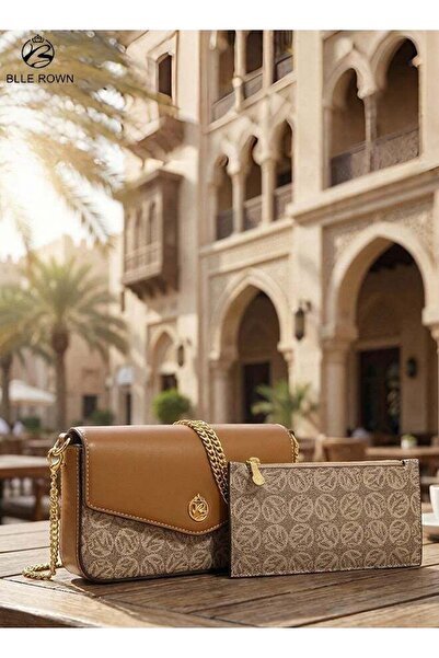 BLLE ROWN 2PCS Bags for Ladies Women Hand Bag & Sling Bag Set