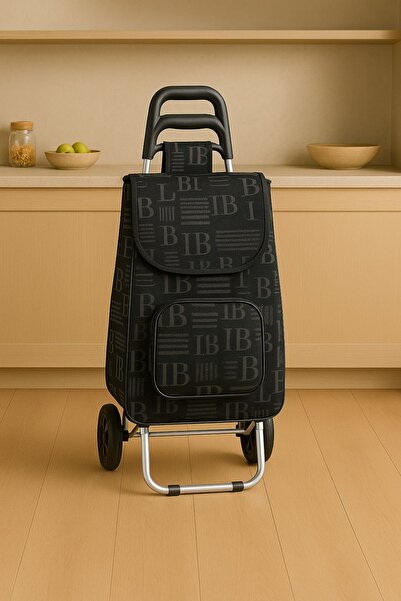 morponi Ses Yapmaz Tekerlekli Su Geçirmez Çantalı Alüminyum Gövdeli Katlanabi...