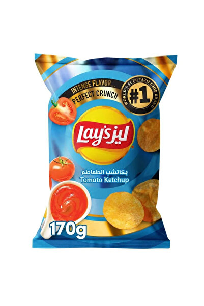 Lays Forno Intense Tomato Ketchup Flavored Potato Chips- 170gms