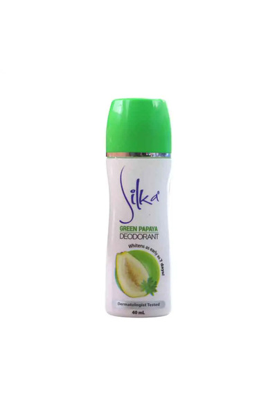 Silka Green Papaya Deodorant Roll On- 40ml