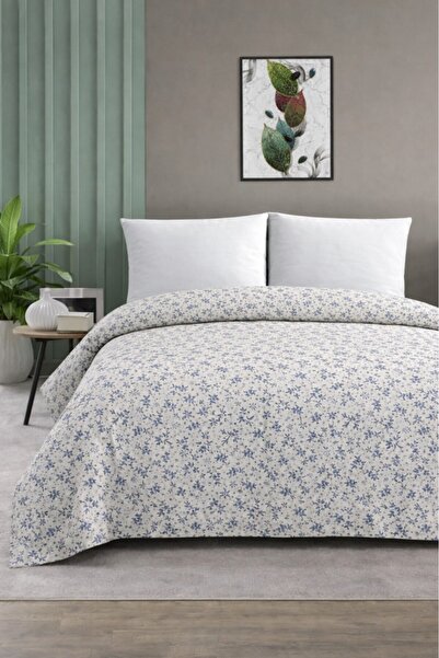 Mulberry غطاء سرير مزدوج من قماش البيكيه 100% قطن 220×230