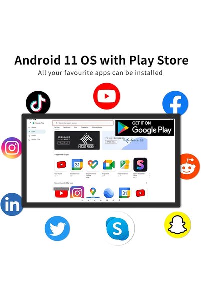 Generic شاشة عرض رقمية مقاس 15.6 بوصة