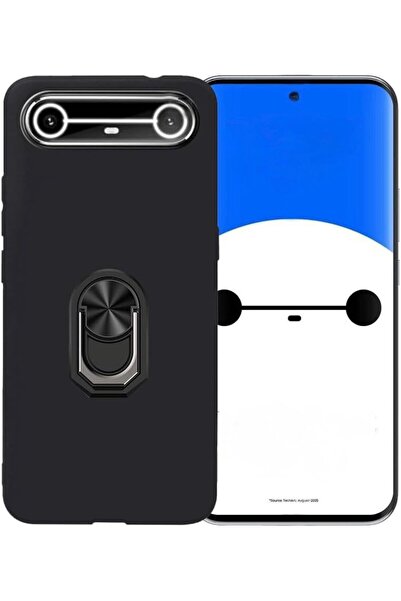 Teleplus Tecno Spark Slim 5g Kılıf Tpu Silikon Yüzüklü Cast Kapak