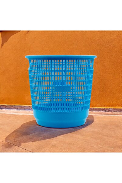 alka سلة مهملات بلاستيكية، سلة نفايات متينة مثقبة، سلة قمامة خفيفة الوزن للمن...