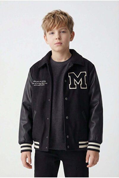 PAULMARK Boy's Mock Neck Coat