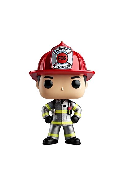 Choice1 One Size E Interesting Firefighter figurines toys,Handsome firefighte...