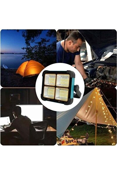 LC Portable LED Work Solar Light 30W with USB Rechargeable