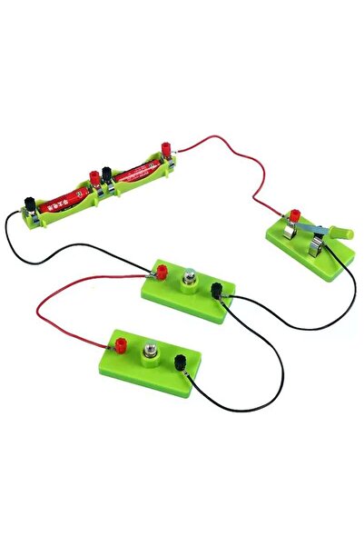 TeTea Jucarie Educationala Tetea, Kit STEM, circuit electric in serie sau par...