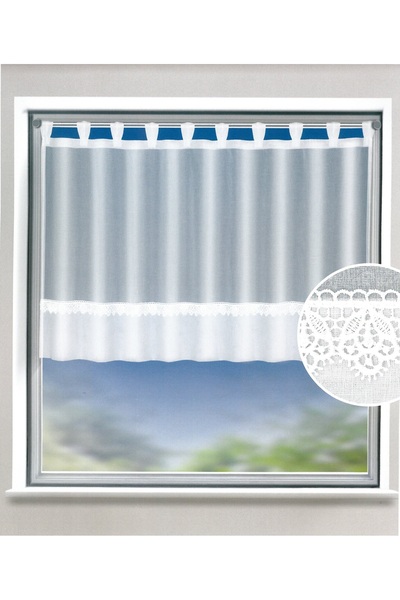 Hitexbau KITCHEN CURTAIN WITH EARS KELLY 70*140