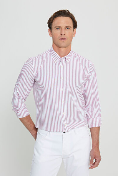 AC&Co / Altınyıldız Classics رجال - أبيض-بوردو