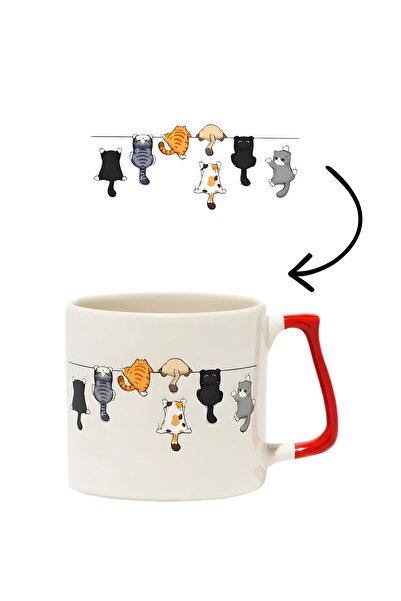 baskigo.com Cute Cats Luxury Mug - Gift Ceramic Mug