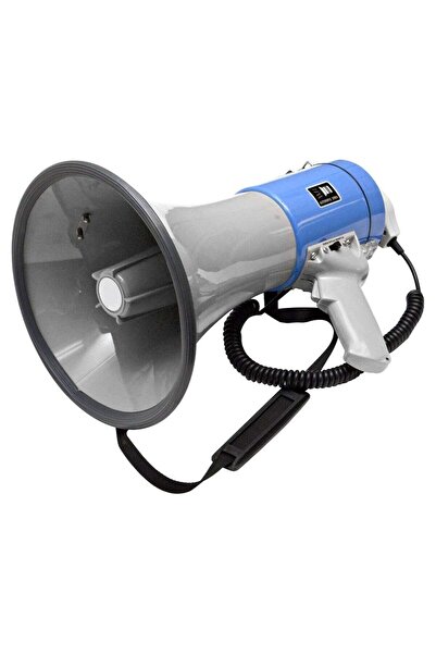 LC Portable Handheld Megaphone Loudspeaker 50W with Shoulder Strap