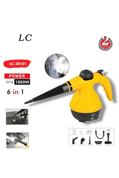 LC Portable Handheld Steam Cleaner 1000W 6-in-1 High Temperature Cleaning Mac...
